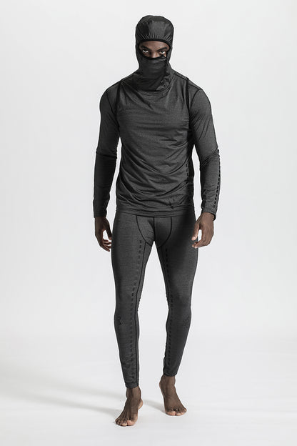 Slim Fit Warrior Base Layer Pants (Leggings) With Elastic Waistband For men