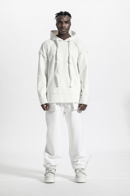 Cyberpunk Aesthetic Warrior Hoodies & Sweatshirts With Ribbed Cuffs/Hem For men