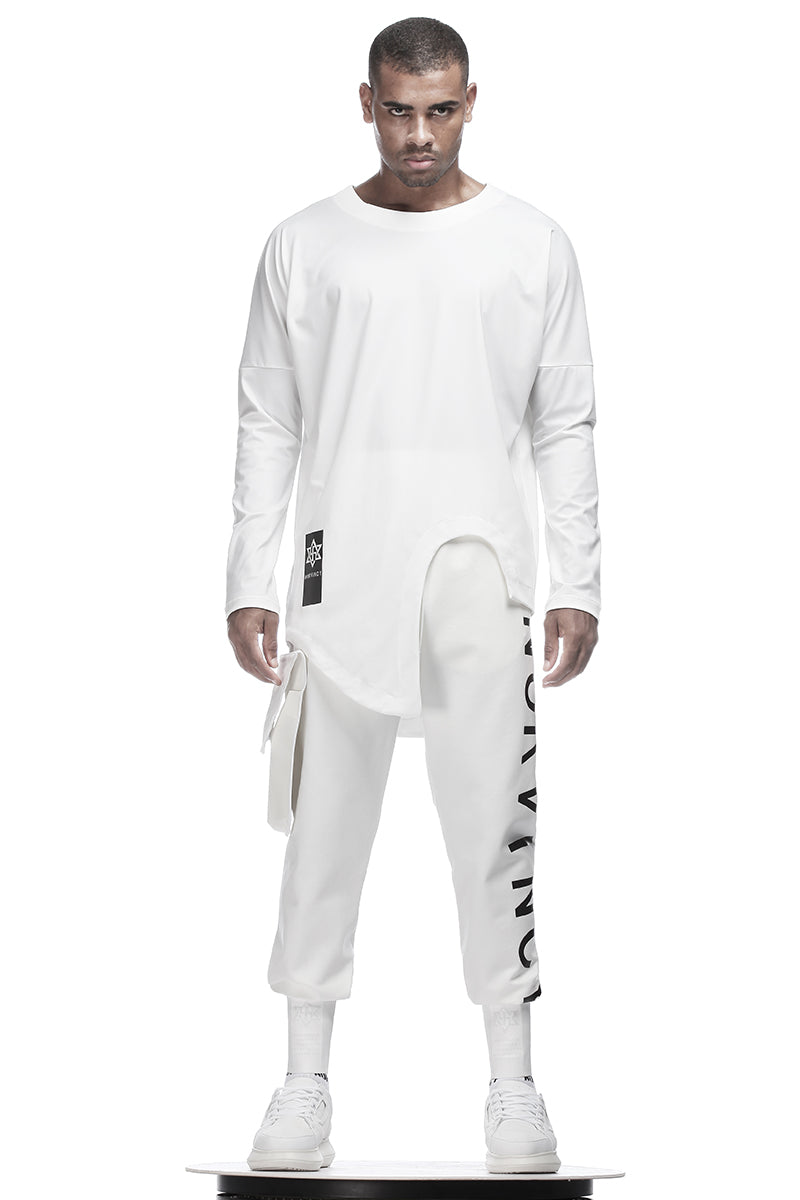 Asymmetric Cut Warrior T-Shirts With Durable Ripstop For men