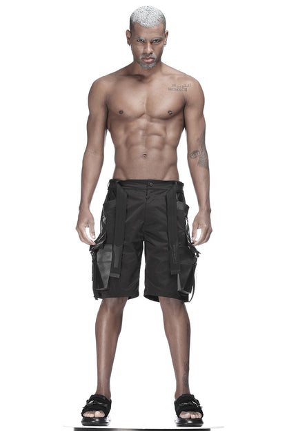Loose/Relaxed Fit Warrior Shorts With Multi-Pocket Design For men