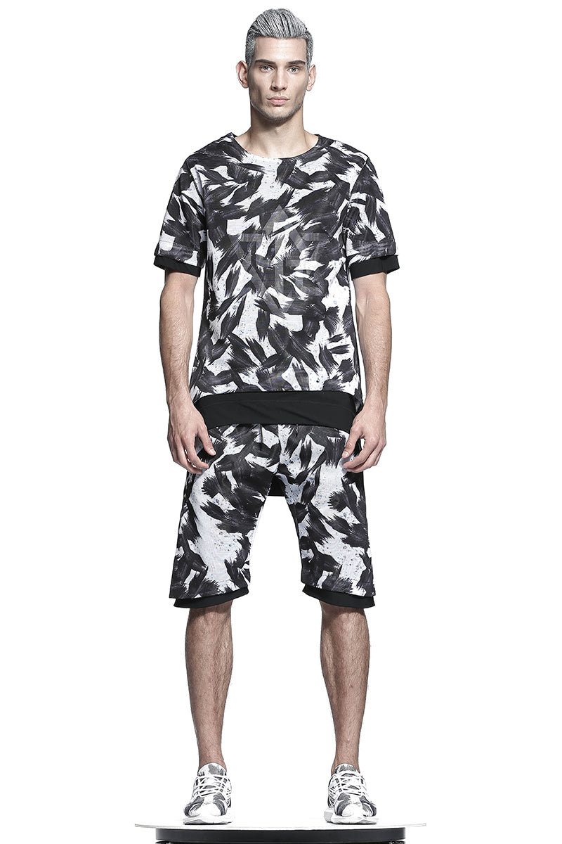 Streetwear Warrior T-Shirts With Durable Ripstop For men