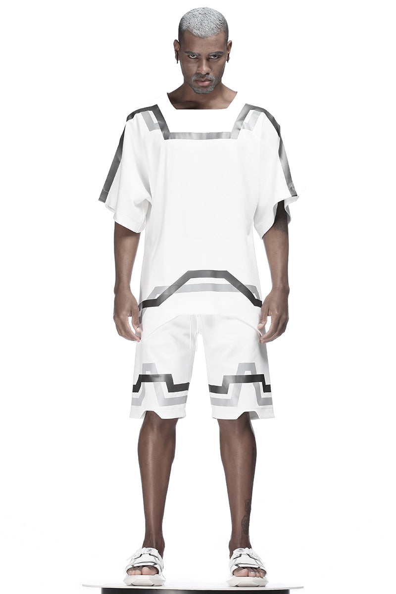 Techwear Style Warrior T-Shirts With Durable Ripstop For men