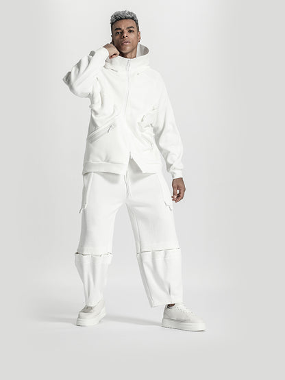 Streetwear Warrior Hoodies & Sweatshirts With Multi-Pocket Design For men