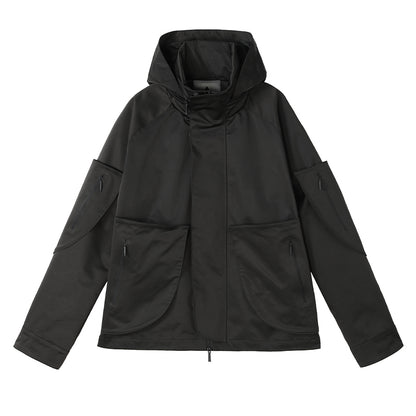 Techwear Style Warrior Windbreakers With Multi-Pocket Design For men