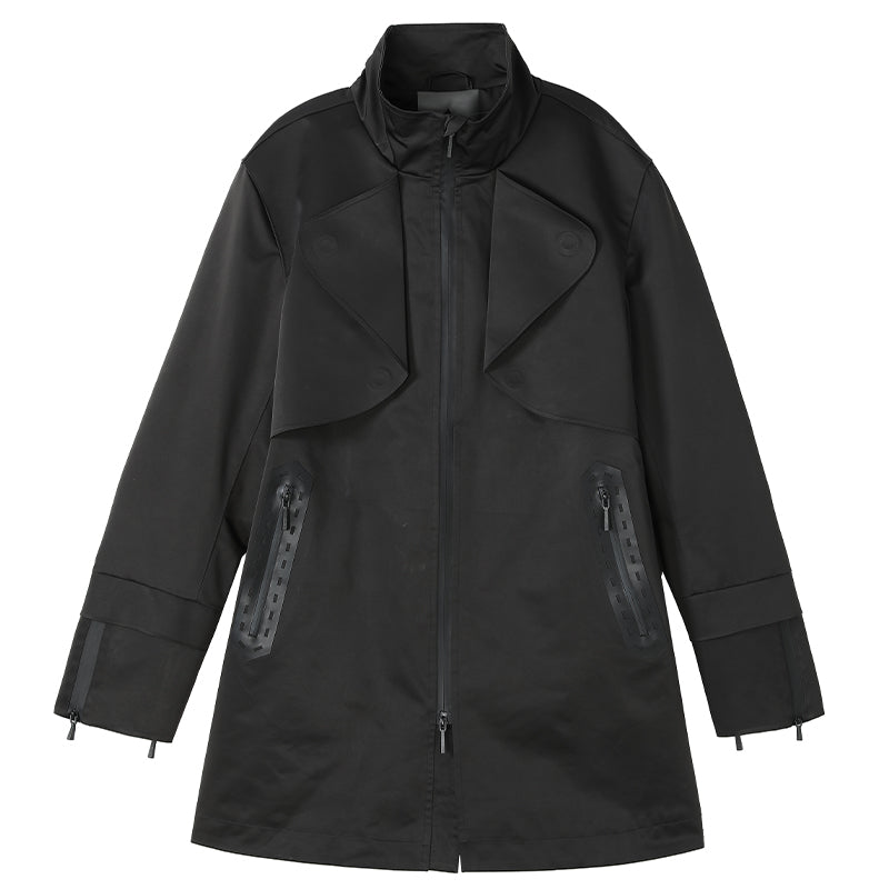 Cyberpunk Aesthetic Warrior Coats With Water-Resistant For men