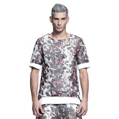 Streetwear Warrior T-Shirts With Durable Ripstop For men