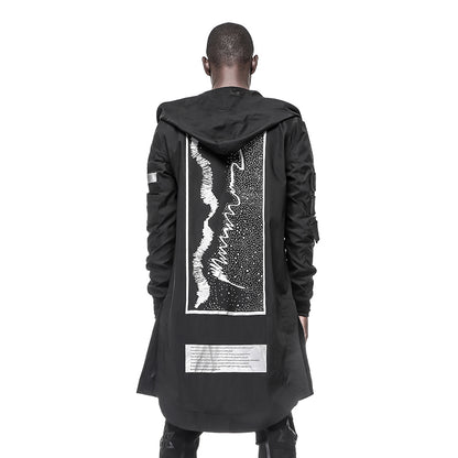 Cyberpunk Aesthetic Warrior Coats With Water-Resistant For men