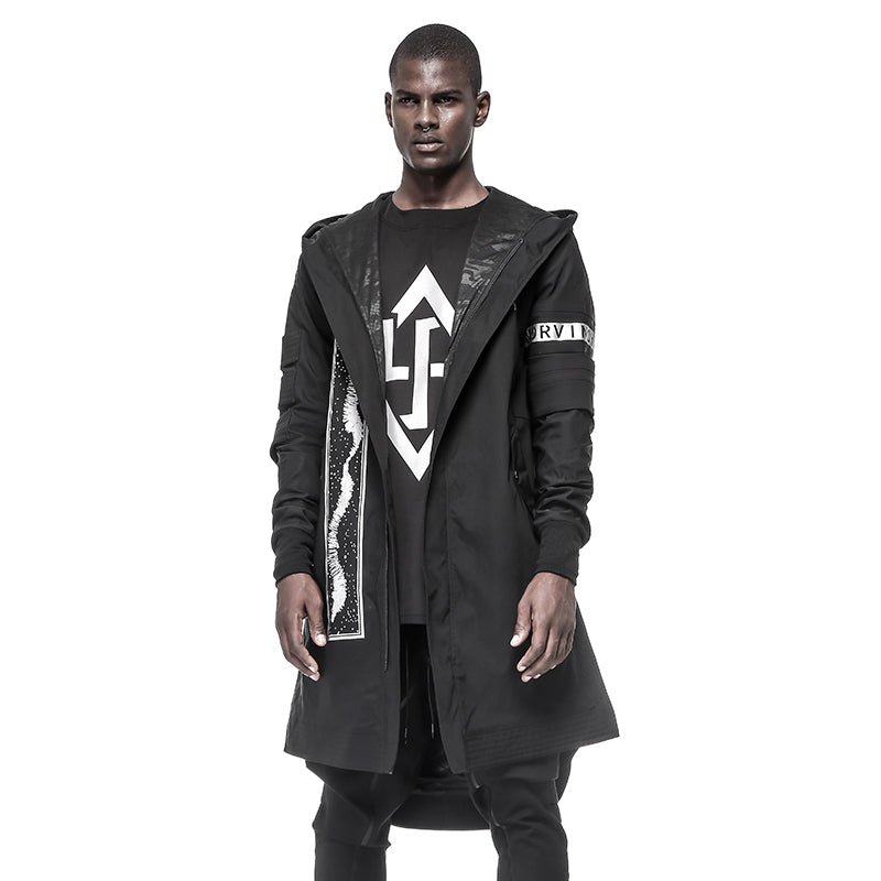 Cyberpunk Aesthetic Warrior Coats With Water-Resistant For men