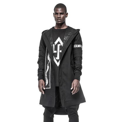 Cyberpunk Aesthetic Warrior Coats With Water-Resistant For men