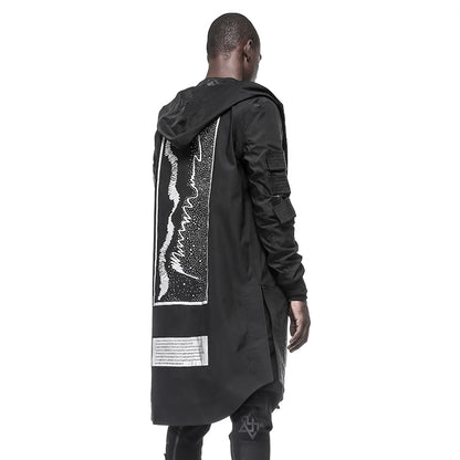 Cyberpunk Aesthetic Warrior Coats With Water-Resistant For men
