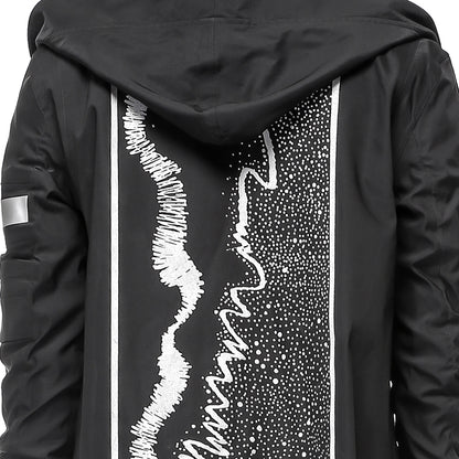 Cyberpunk Aesthetic Warrior Coats With Water-Resistant For men