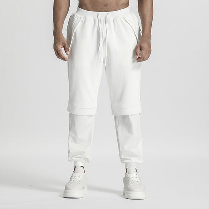 Minimalist Warrior Sweatpants With Adjustable Drawstring For men