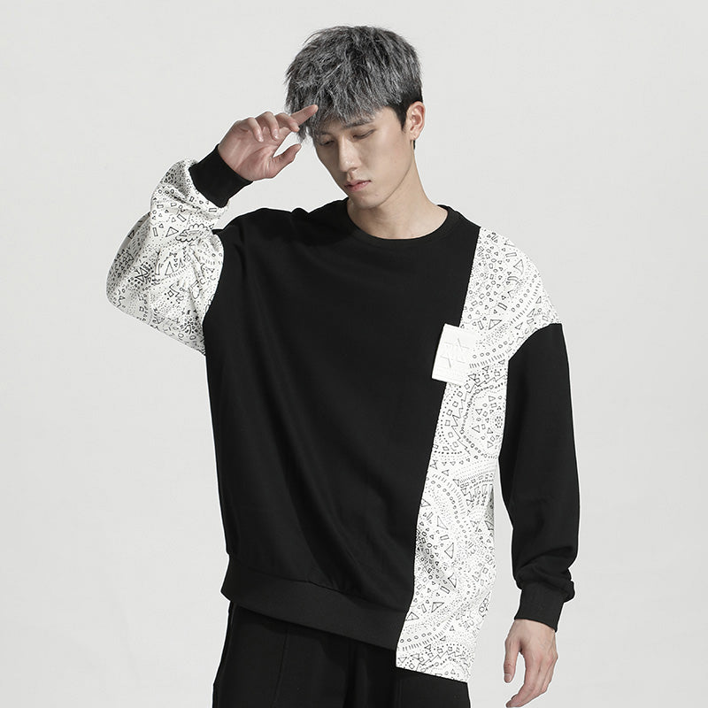 Asymmetric Cut Warrior Hoodies & Sweatshirts With Multi-Pocket Design For men