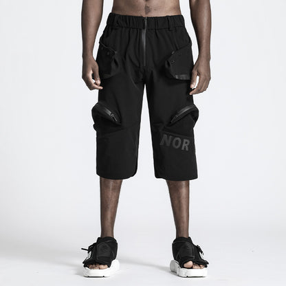 Tactical Warrior Shorts With Multi-Pocket Design For men