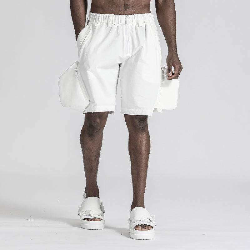 Loose/Relaxed Fit Warrior Shorts With Multi-Pocket Design For men