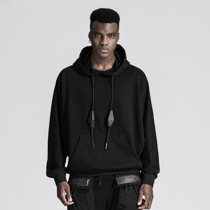 Streetwear Warrior Hoodies & Sweatshirts With Adjustable Drawstring For men