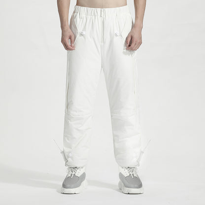 Loose/Relaxed Fit Warrior Fleece / Cotton Pants With Durable Ripstop For men