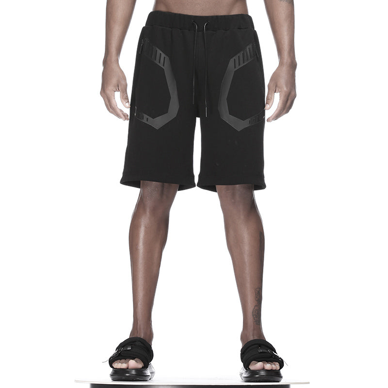 Cyberpunk Aesthetic Warrior Shorts With Durable Ripstop For men