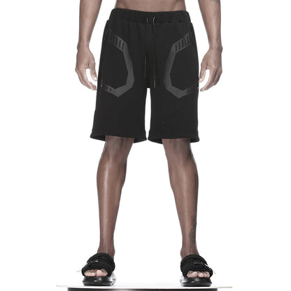 Cyberpunk Aesthetic Warrior Shorts With Durable Ripstop For men