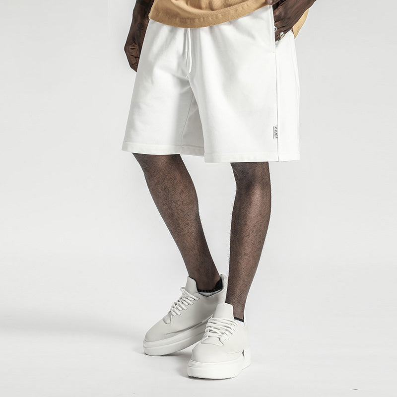 Minimalist Warrior Shorts With Elastic Waistband For men