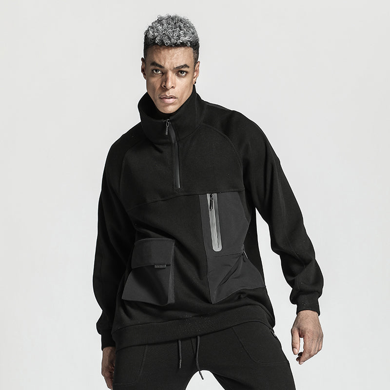 Avant-Garde Warrior Hoodies & Sweatshirts With Adjustable Drawstring For men