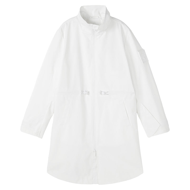 Longline Warrior Coats With Two-Way Zipper For men