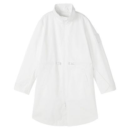 Longline Warrior Coats With Two-Way Zipper For men