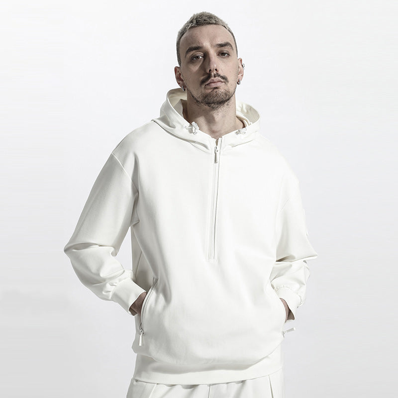 Avant-Garde Warrior Hoodies & Sweatshirts With Ribbed Cuffs/Hem For men