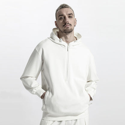 Avant-Garde Warrior Hoodies & Sweatshirts With Ribbed Cuffs/Hem For men