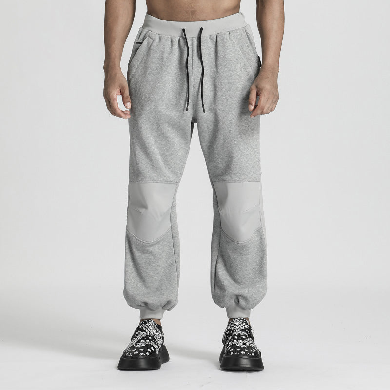 Avant-Garde Warrior Sweatpants With Adjustable Drawstring For men