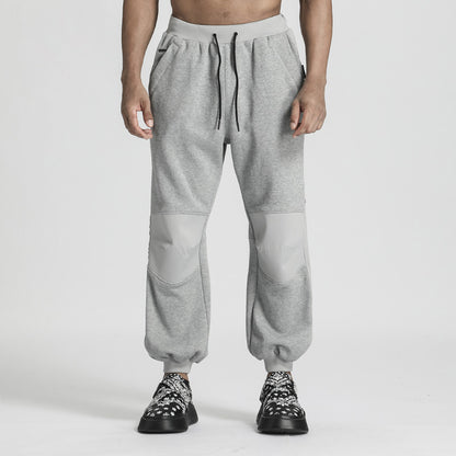 Avant-Garde Warrior Sweatpants With Adjustable Drawstring For men