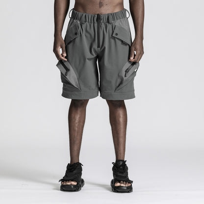 Loose/Relaxed Fit Warrior Shorts With Multi-Pocket Design For men
