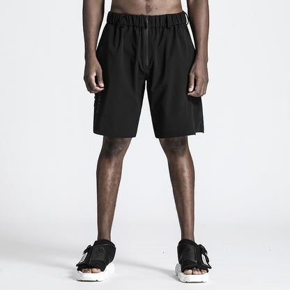 Patchwork panel Warrior Shorts With Water-Resistant For men