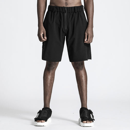 Patchwork panel Warrior Shorts With Water-Resistant For men