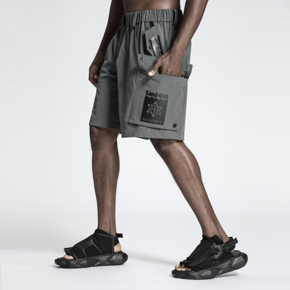 Outdoor Tech Warrior Shorts With Multi-Pocket Design For men
