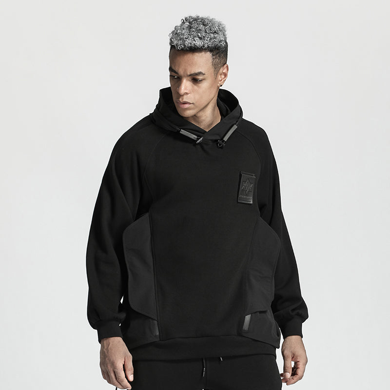 Minimalist Warrior Hoodies & Sweatshirts With Multi-Pocket Design For men