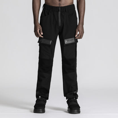 Utilitarian Warrior Cargo Pants With Multi-Pocket Design For men