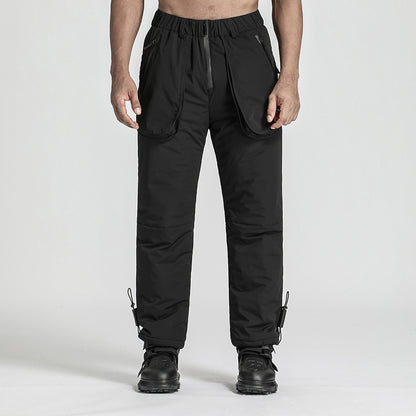 Loose/Relaxed Fit Warrior Fleece / Cotton Pants With Durable Ripstop For men