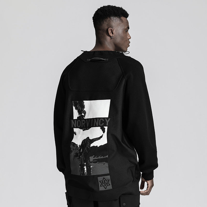 Avant-Garde Warrior Knitwear With Durable Ripstop For men