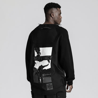 Avant-Garde Warrior Knitwear With Durable Ripstop For men