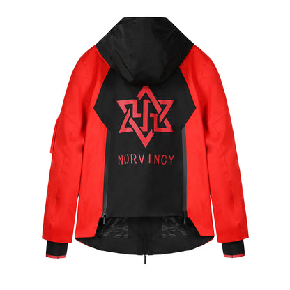 Techwear Style Warrior Windbreakers With Windproof For men