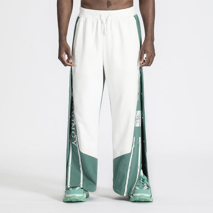 Avant-Garde Warrior Sweatpants With Adjustable Drawstring For men