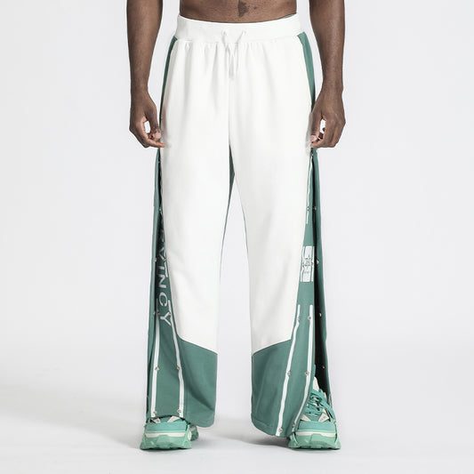 Avant-Garde Warrior Sweatpants With Adjustable Drawstring For men
