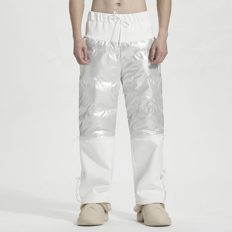 Streetwear Warrior Fleece / Cotton Pants With Elastic Waistband For men