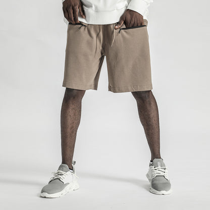 Minimalist Warrior Shorts With Elastic Waistband For men