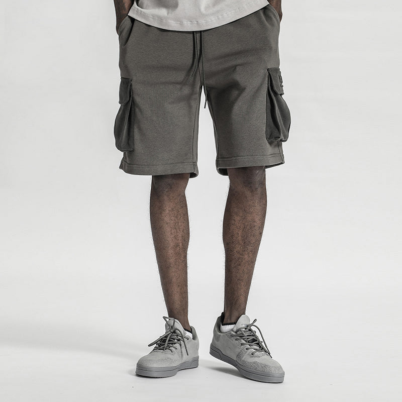Minimalist Warrior Shorts With Multi-Pocket Design For men