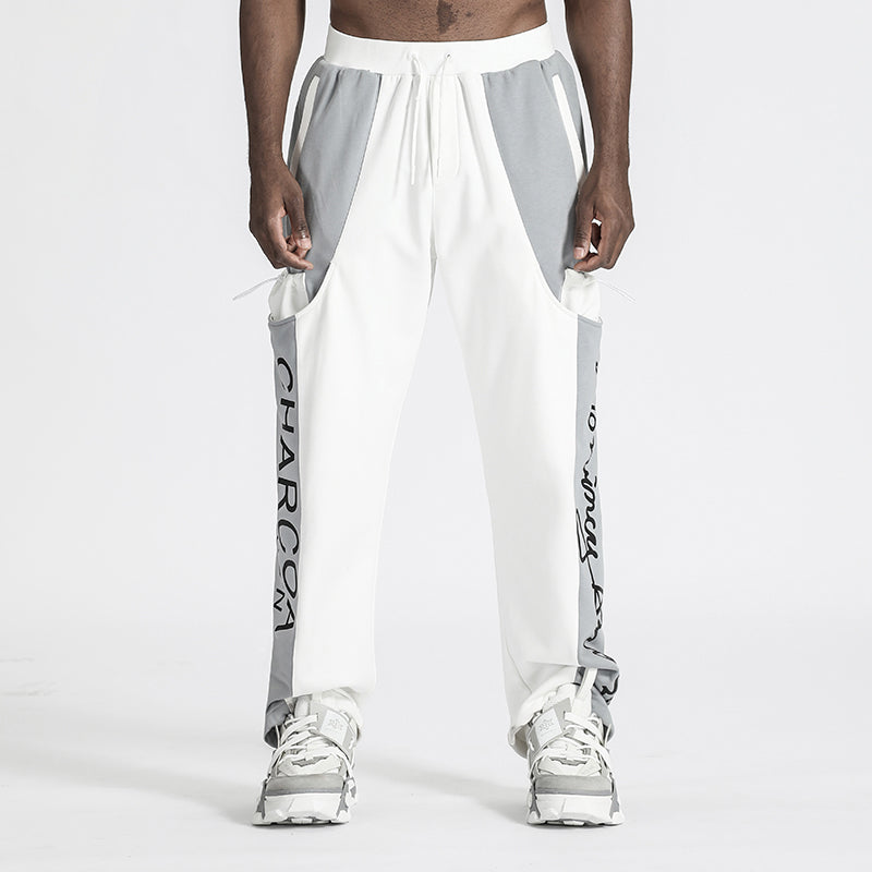 Avant-Garde Warrior Sweatpants With Adjustable Drawstring For men