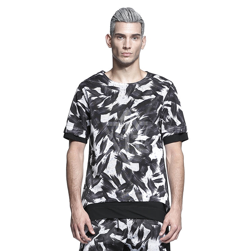 Streetwear Warrior T-Shirts With Durable Ripstop For men