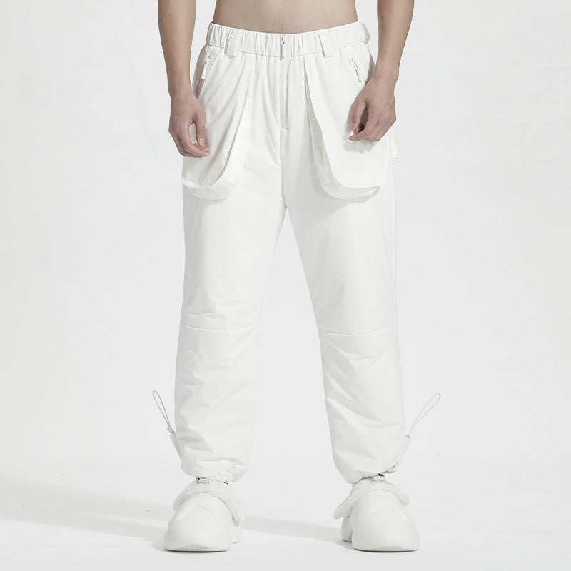 Loose/Relaxed Fit Warrior Fleece / Cotton Pants With Durable Ripstop For men