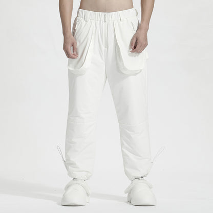 Loose/Relaxed Fit Warrior Fleece / Cotton Pants With Durable Ripstop For men